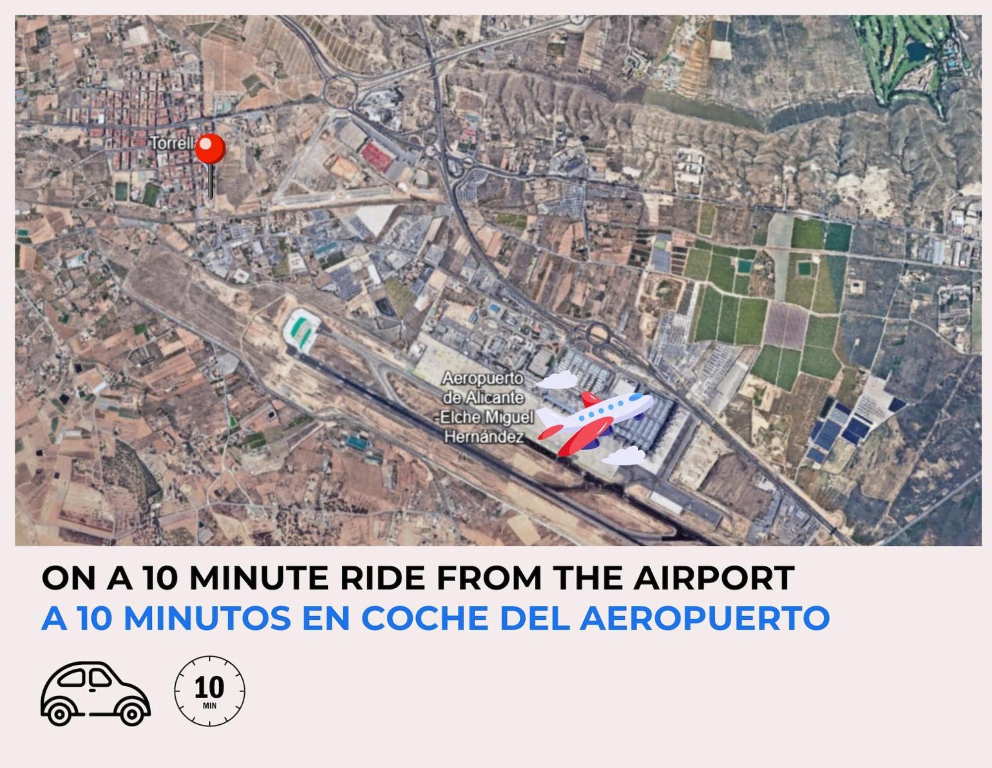 Appartamento A 5 Minutos Del Aeropuerto De Alicante Torrellano