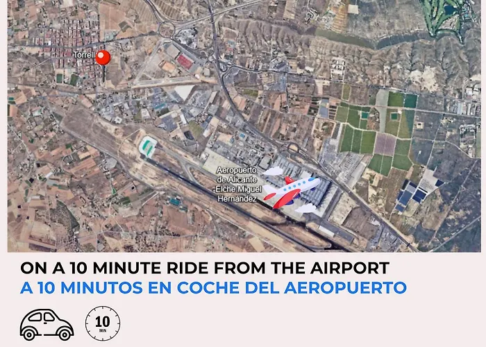 Apartamento A 5 Minutos Del Aeropuerto De Alicante